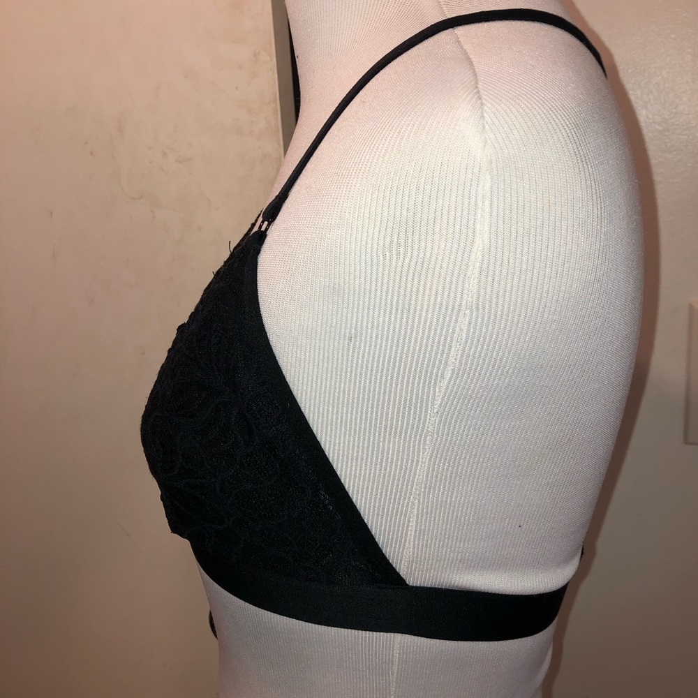 Target Black Lace Racerback Bralette - Picture 2 of 5